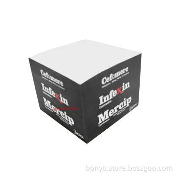 Sticky notepads, suitable for promotion and gift for visitor, with wooden shelf